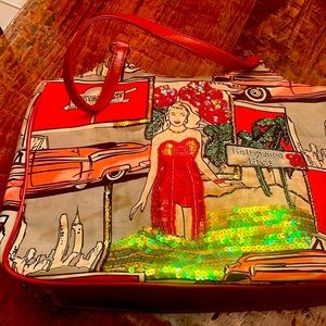 Fun, beautiful sequence shoulder bag